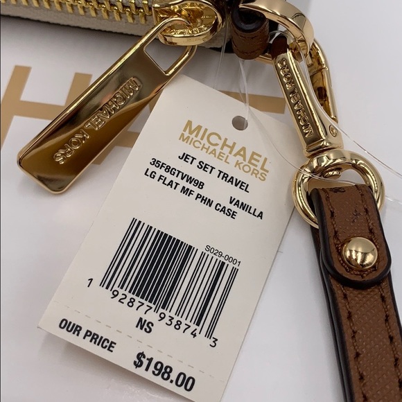 Michael Kors Jet Set Travel Phone Wallet Wristlet - Picture 15 of 16